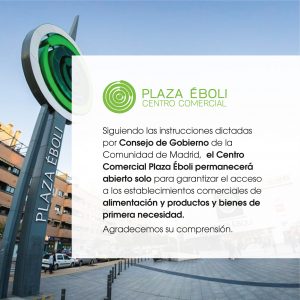 Cierre temporal Plaza Éboli Cierre temporal Plaza Éboli