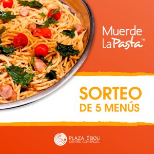 Sorteo 5 menús Muerde La Pasta