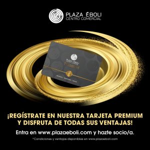 ¡Regístrate en nuestra tarjeta premium!