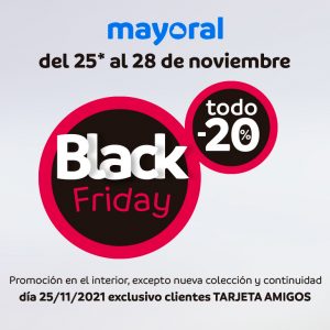 Black Friday en Mayoral