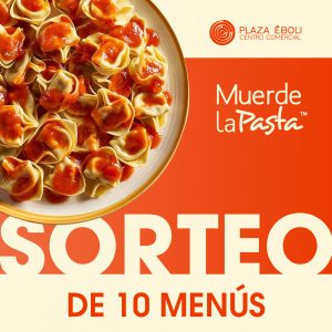 Sorteo 10 menús Muerde la Pasta