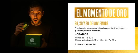 EL MOMENTO DE ORO | PROMOCIÓN BLACK FRIDAY
