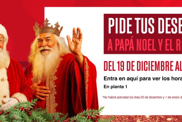 VISITA PAPÁ NOEL Y EL REY MAGO