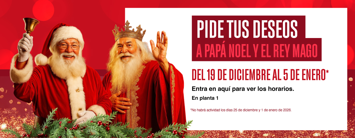 VISITA PAPÁ NOEL Y EL REY MAGO VISITA PAPÁ NOEL Y EL REY MAGO